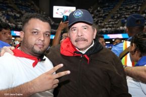 Clausura del Congreso de Juventud Sandinista 19 de Julio