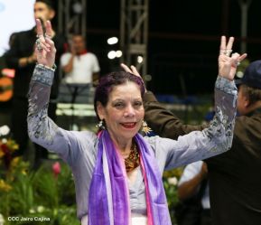 Clausura del Congreso de Juventud Sandinista 19 de Julio