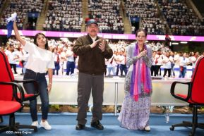 Clausura del Congreso de Juventud Sandinista 19 de Julio