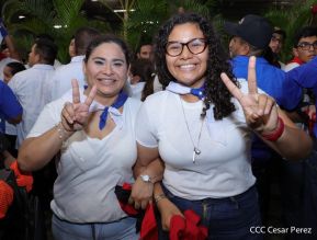Clausura del Congreso de Juventud Sandinista 19 de Julio