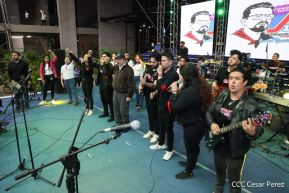 Clausura del Congreso de Juventud Sandinista 19 de Julio