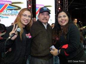 Clausura del Congreso de Juventud Sandinista 19 de Julio
