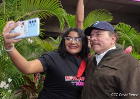 Clausura del Congreso de Juventud Sandinista 19 de Julio