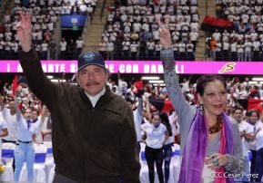Clausura del Congreso de Juventud Sandinista 19 de Julio