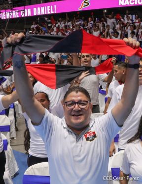 Clausura del Congreso de Juventud Sandinista 19 de Julio