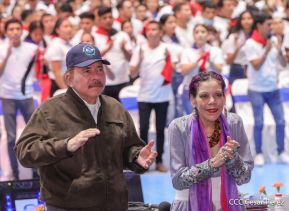 Clausura del Congreso de Juventud Sandinista 19 de Julio