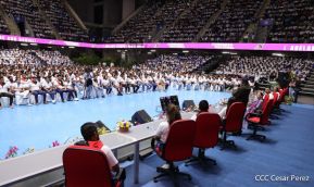 Clausura del Congreso de Juventud Sandinista 19 de Julio