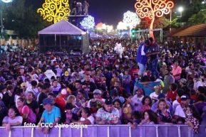 Celebración de la Fiesta de las Victorias en Avenida de Bolívar a Chávez