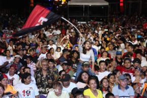 Celebración de la Fiesta de las Victorias en Avenida de Bolívar a Chávez