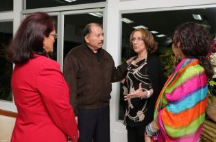 Presidente Daniel y Compañera Rosario sostienen encuentro con Secretaria General Cumbre Iberomericana