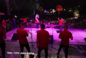 Celebración de la Fiesta de las Victorias en Avenida de Bolívar a Chávez