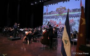 Primer Aniversario del Restablecimiento de Relaciones Diplomáticas entre la República Popular China y Nicaragua