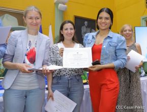 Encuentro entre RT en Español y Medios del Poder Ciudadano en Nicaragua