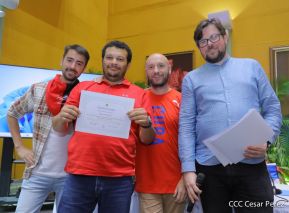 Encuentro entre RT en Español y Medios del Poder Ciudadano en Nicaragua