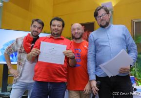 Encuentro entre RT en Español y Medios del Poder Ciudadano en Nicaragua