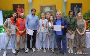 Encuentro entre RT en Español y Medios del Poder Ciudadano en Nicaragua