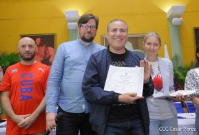 Encuentro entre RT en Español y Medios del Poder Ciudadano en Nicaragua