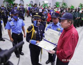 XXV Graduación de la Academia de Policía "Walter Mendoza Martínez"