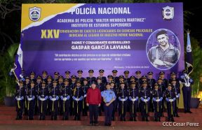 XXV Graduación de la Academia de Policía "Walter Mendoza Martínez"
