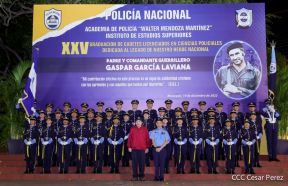 XXV Graduación de la Academia de Policía "Walter Mendoza Martínez"
