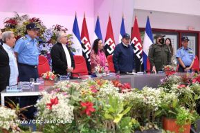 Nicaragua conmemoró el 50 aniversario del terremoto de 1972 en Managua
