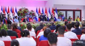 Nicaragua conmemoró el 50 aniversario del terremoto de 1972 en Managua