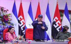 Nicaragua conmemoró el 50 aniversario del terremoto de 1972 en Managua