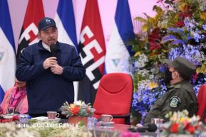 Nicaragua conmemoró el 50 aniversario del terremoto de 1972 en Managua