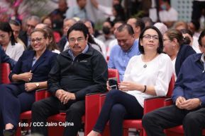 Nicaragua conmemoró el 50 aniversario del terremoto de 1972 en Managua