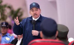 Nicaragua conmemoró el 50 aniversario del terremoto de 1972 en Managua