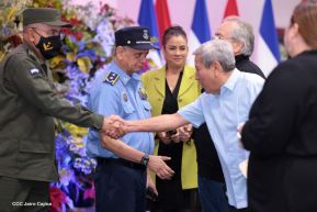 Nicaragua conmemoró el 50 aniversario del terremoto de 1972 en Managua