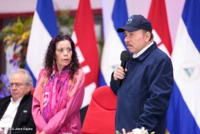 Nicaragua conmemoró el 50 aniversario del terremoto de 1972 en Managua