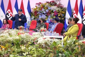 Nicaragua conmemoró el 50 aniversario del terremoto de 1972 en Managua