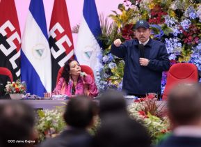 Nicaragua conmemoró el 50 aniversario del terremoto de 1972 en Managua