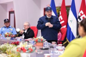 Nicaragua conmemoró el 50 aniversario del terremoto de 1972 en Managua