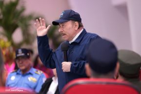 Nicaragua conmemoró el 50 aniversario del terremoto de 1972 en Managua