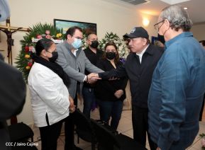 Rinden homenaje póstumo a Blanca Segovia Sandino Aráuz