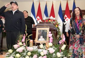 Rinden homenaje póstumo a Blanca Segovia Sandino Aráuz