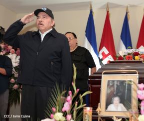 Rinden homenaje póstumo a Blanca Segovia Sandino Aráuz