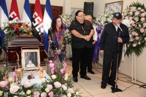 Rinden homenaje póstumo a Blanca Segovia Sandino Aráuz