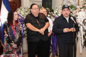 Rinden homenaje póstumo a Blanca Segovia Sandino Aráuz