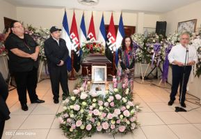 Rinden homenaje póstumo a Blanca Segovia Sandino Aráuz