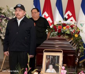 Rinden homenaje póstumo a Blanca Segovia Sandino Aráuz