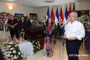 Rinden homenaje póstumo a Blanca Segovia Sandino Aráuz