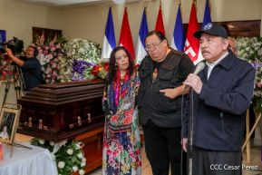 Rinden homenaje póstumo a Blanca Segovia Sandino Aráuz