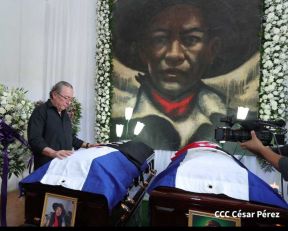 Nicaragua da el último adiós a Blanca Segovia, hija del General Sandino