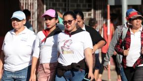 Caminata en conmemoración del 48 aniversario del asalto a la casa de Chema Castillo