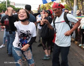 Caminata en conmemoración del 48 aniversario del asalto a la casa de Chema Castillo