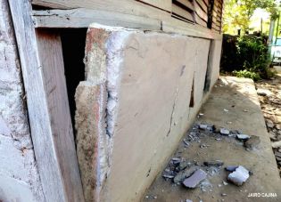 Familias asustadas por nuevo sismo