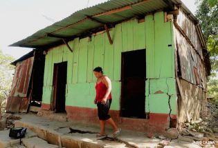 Familias asustadas por nuevo sismo